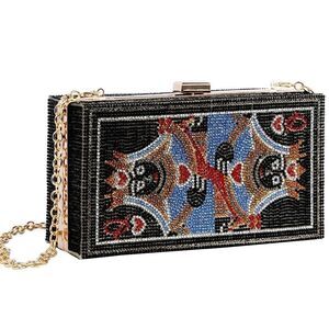 Cute Rhinestone Evening Handbag 